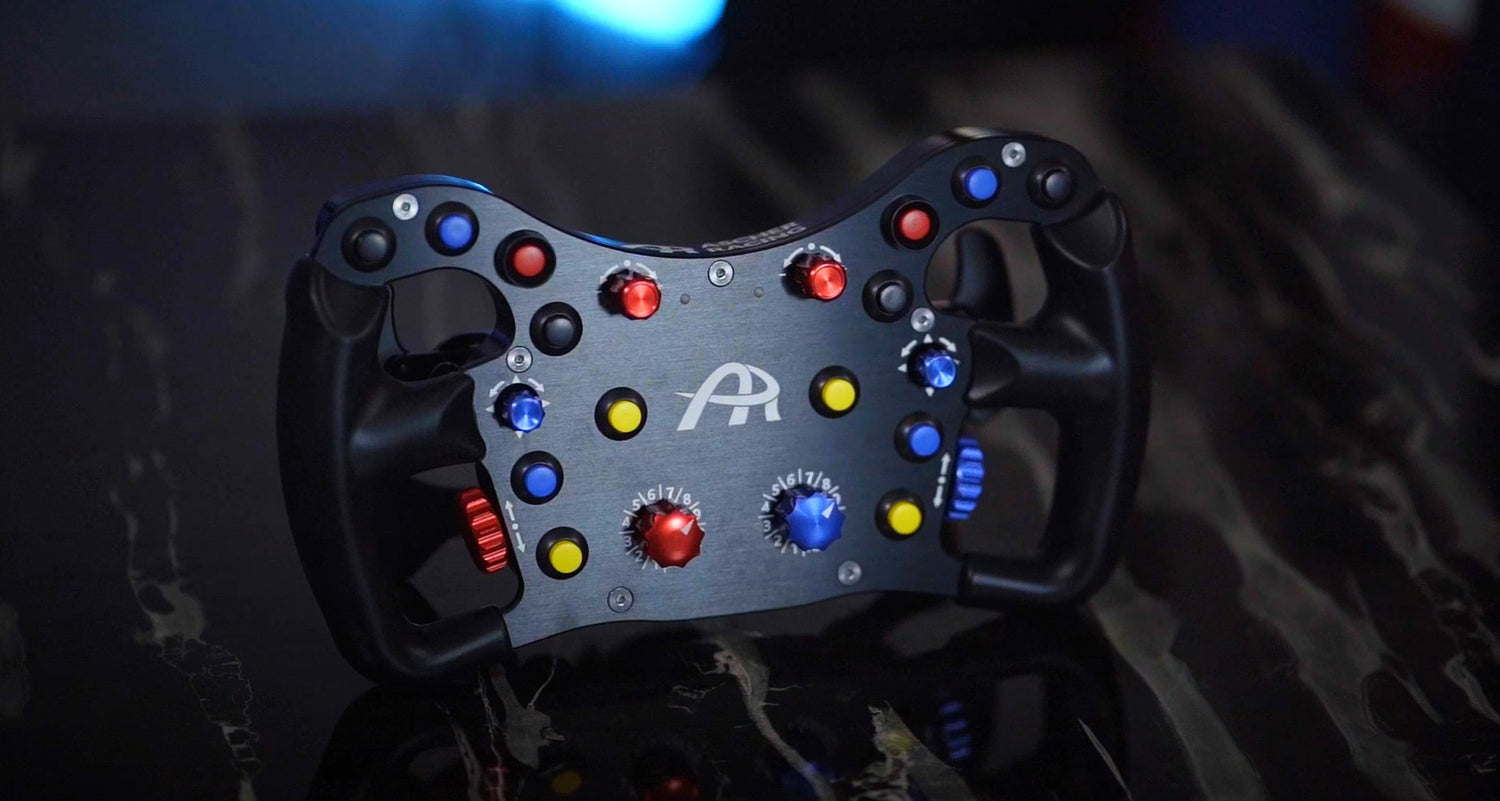 ascher racing f64 v3 review sim racing formula wheel